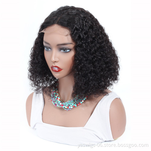 Yeswigs Virgin Brazilian Hair Bob Wig Wholesale Price, 4*4 Lace Front Remy Hair Bob Wigs For Black Women